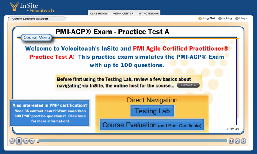Real ACP-01101 Testing Environment